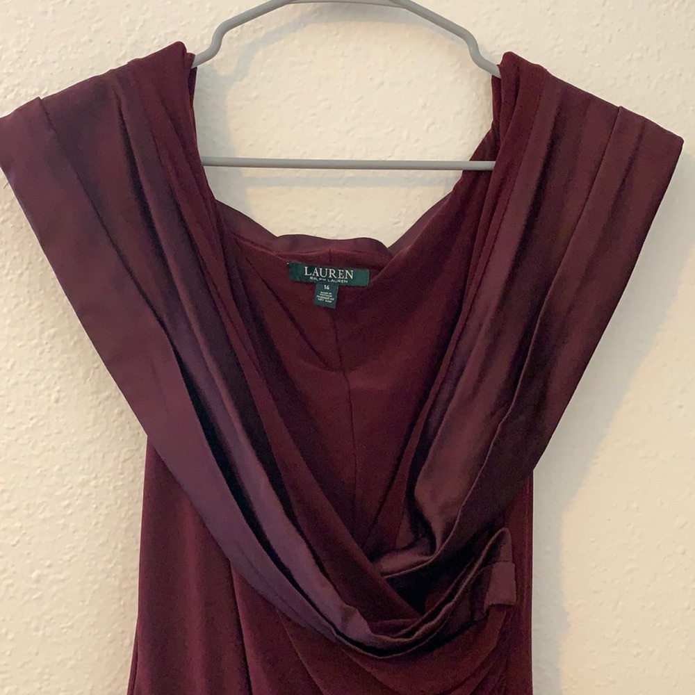 Long Red Dress, Size 14